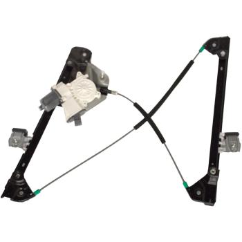 2008 Cadillac STS Power Window Motor and Regulator Assembly Front Left TrakMotive 211773 image 4 of 4