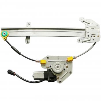 2004 Nissan Xterra Power Window Motor and Regulator Assembly Rear Left TrakMotive 211927 image 2 of 4