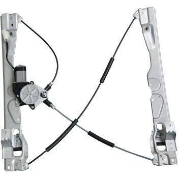 2016 Ford F-350 Super Duty Power Window Motor and Regulator Assembly Front Left TrakMotive 211929 image 4 of 4