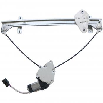 2008 Honda Ridgeline Power Window Motor and Regulator Assembly Rear Left TrakMotive 212023 image 2 of 4
