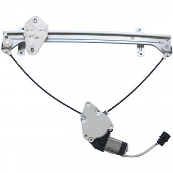 2008 Honda Ridgeline Power Window Motor and Regulator Assembly Rear Right TrakMotive 212024 image 2 of 4