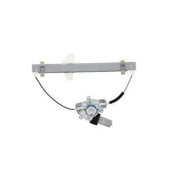 2011 Hyundai Accent Power Window Motor and Regulator Assembly Rear Left TrakMotive 212057 image 2 of 3
