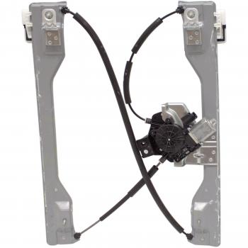 2017 Ford F-150 Power Window Motor and Regulator Assembly Rear Right TrakMotive 212182 image 2 of 4