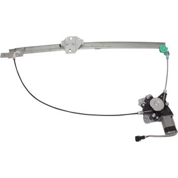 1995 Volkswagen EuroVan Power Window Motor and Regulator Assembly Front Right TrakMotive 212477 image 4 of 4
