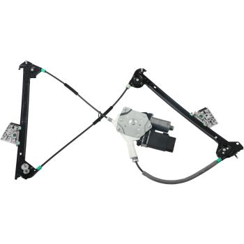 2010 Chevrolet Corvette Power Window Motor and Regulator Assembly Front Left TrakMotive 212480 image 4 of 4