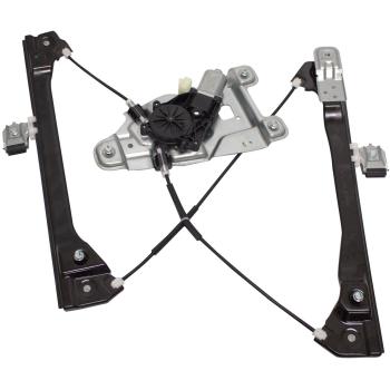 2010 Chevrolet Equinox Power Window Motor and Regulator Assembly Front Left TrakMotive 212490 image 4 of 4