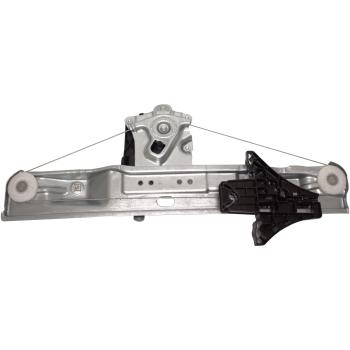 2012 Buick Regal Power Window Motor and Regulator Assembly Rear Right TrakMotive 212527 image 4 of 4