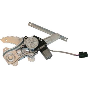 2012 Nissan Leaf Power Window Motor and Regulator Assembly Rear Left TrakMotive 212536 image 4 of 4