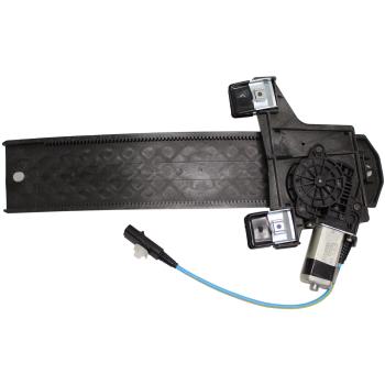 2010 Chrysler PT Cruiser Power Window Motor and Regulator Assembly Rear Left TrakMotive 212557 image 4 of 4