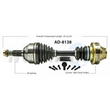 2007 Volkswagen Touareg CV Axle Shaft