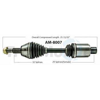 2007 Dodge Nitro CV Axle Shaft