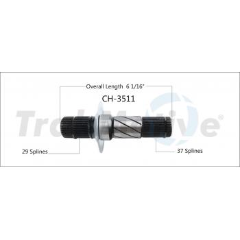 2016 Ram 1500 CV Intermediate Shaft Front Left TrakMotive CH3511 image 1 of 3