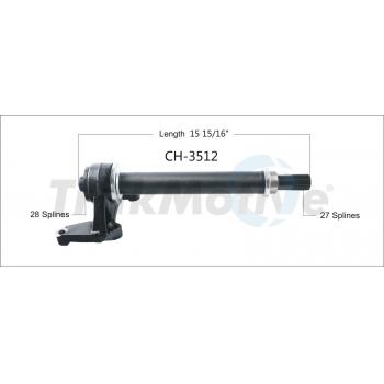 2009 Jeep Compass CV Intermediate Shaft Front Right TrakMotive CH3512 image 1 of 3