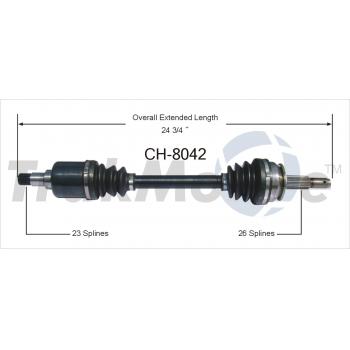 1984 Dodge Omni CV Axle Shaft