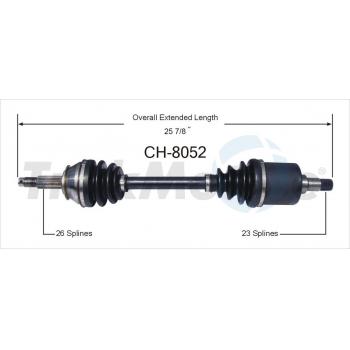 1983 Chrysler LeBaron CV Axle Shaft
