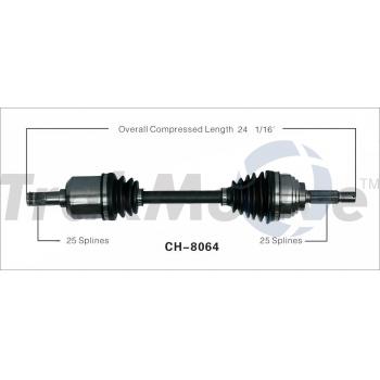 1994 Eagle Summit CV Axle Shaft