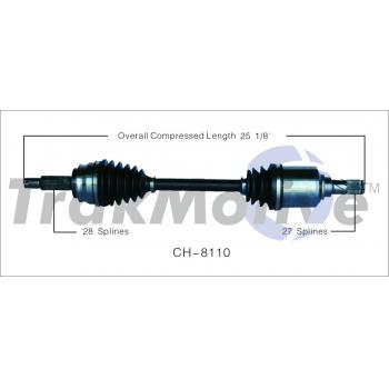 2008 Dodge Caliber CV Axle Shaft