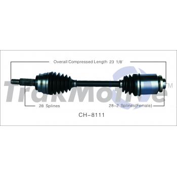2017 Jeep Compass CV Axle Shaft Front Right TrakMotive CH8111 image 1 of 3