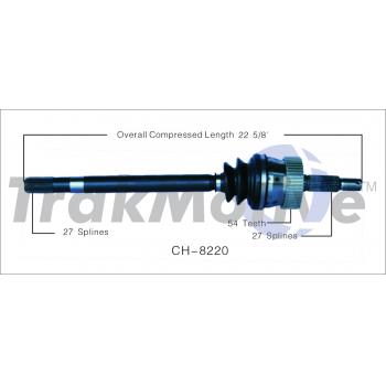 1995 Jeep Grand Cherokee CV Axle Shaft