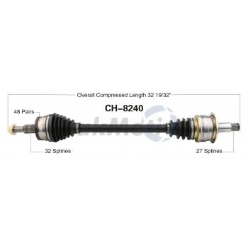 2013 Dodge Charger CV Axle Shaft