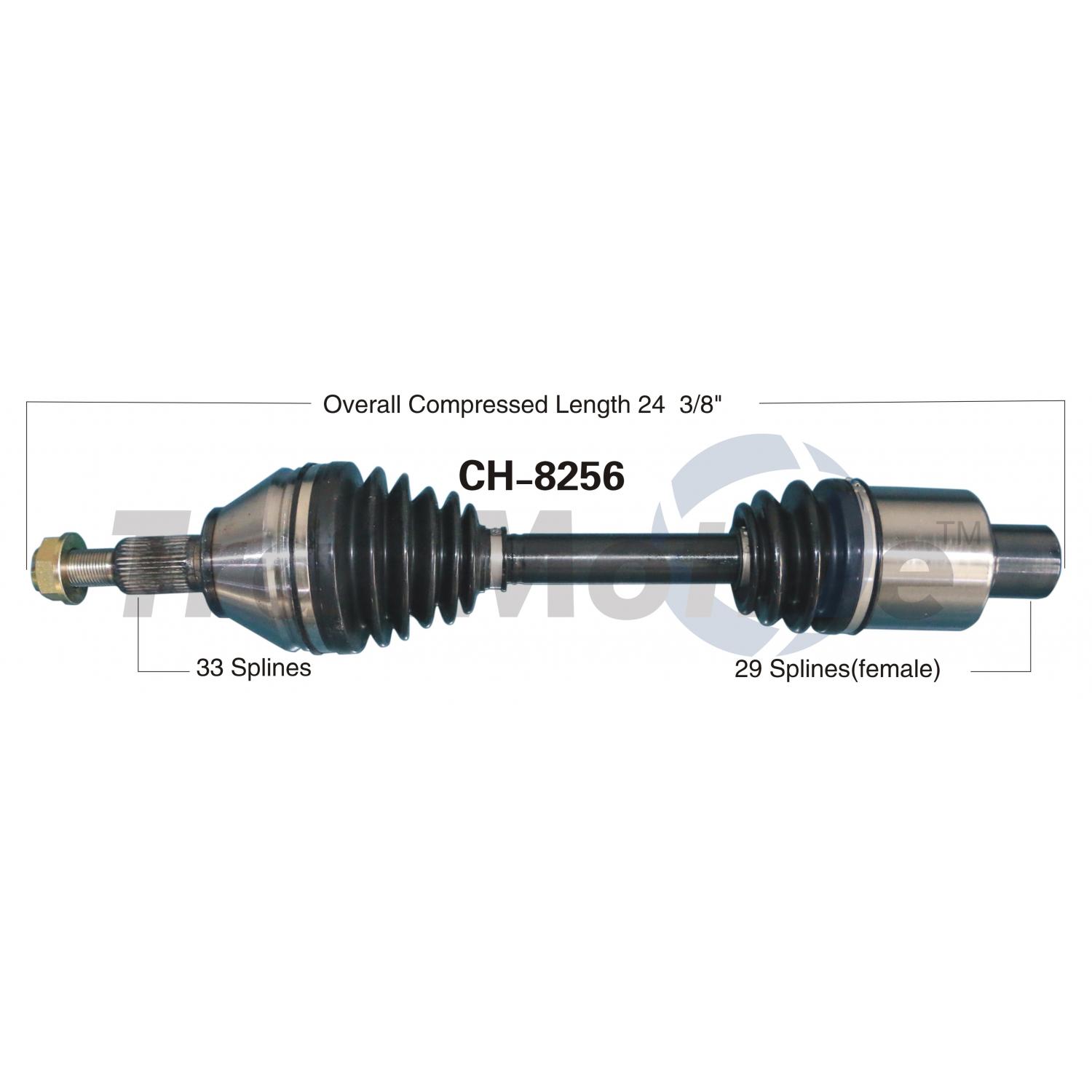 TrakMotive CH8256 - CV Axle Shaft TrakMotive CH8256 CV Axle Shaft product image 1 of 3