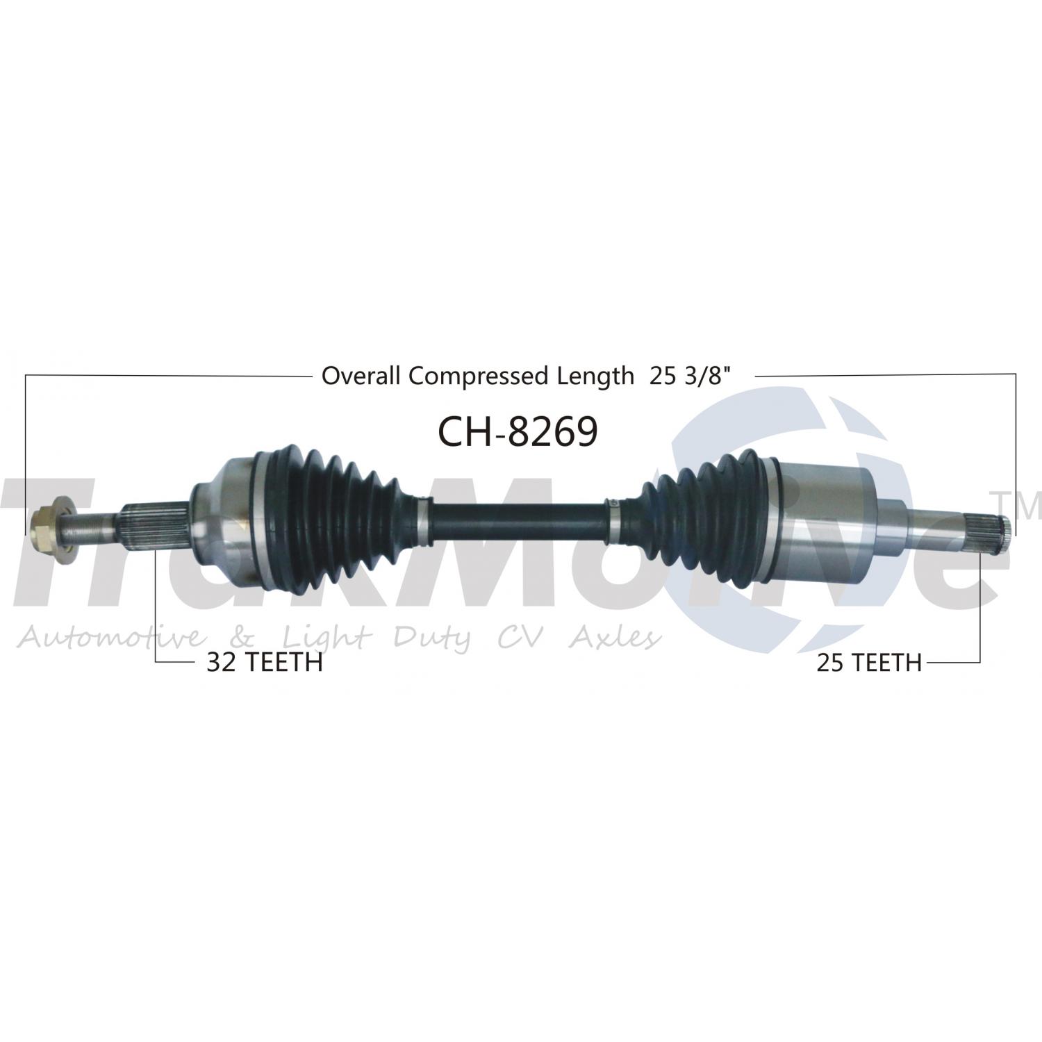 TrakMotive CH8269 - CV Axle Shaft TrakMotive CH8269 CV Axle Shaft product image 1 of 3