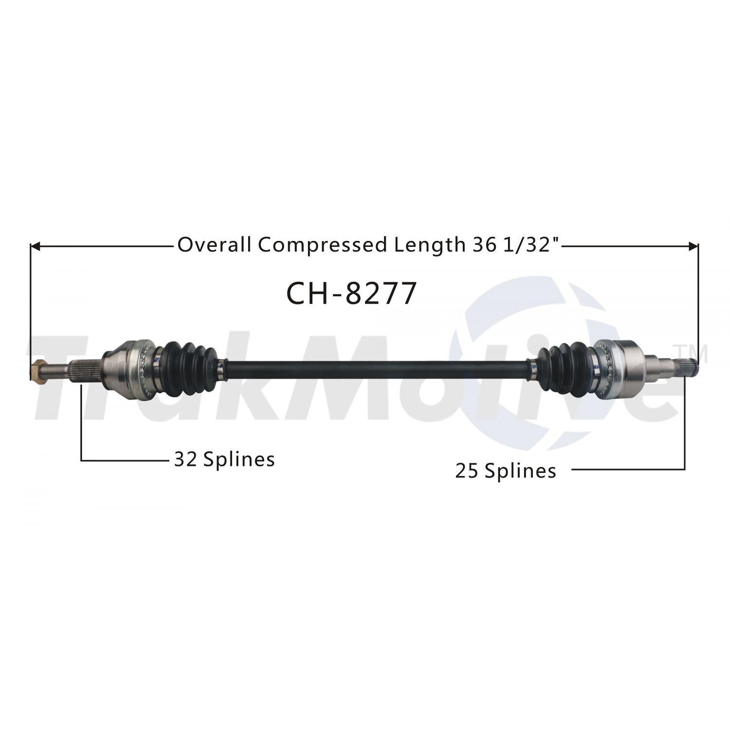 TrakMotive CH8277 - CV Axle Shaft TrakMotive CH8277 CV Axle Shaft product image 1 of 3
