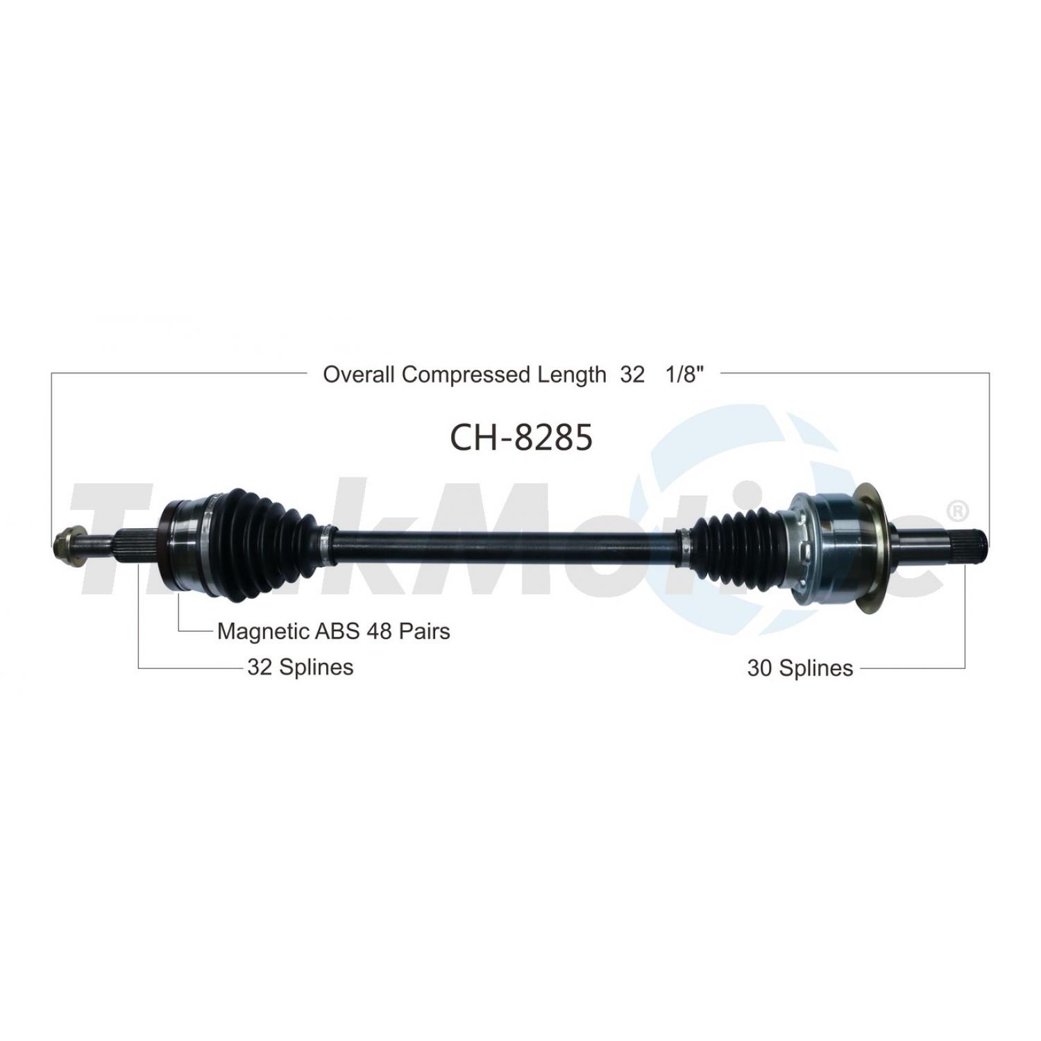 TrakMotive CH8285 - CV Axle Shaft TrakMotive CH8285 CV Axle Shaft product image 1 of 3