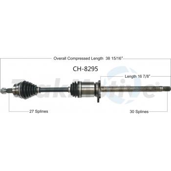 2015 Chrysler 200 CV Axle Shaft