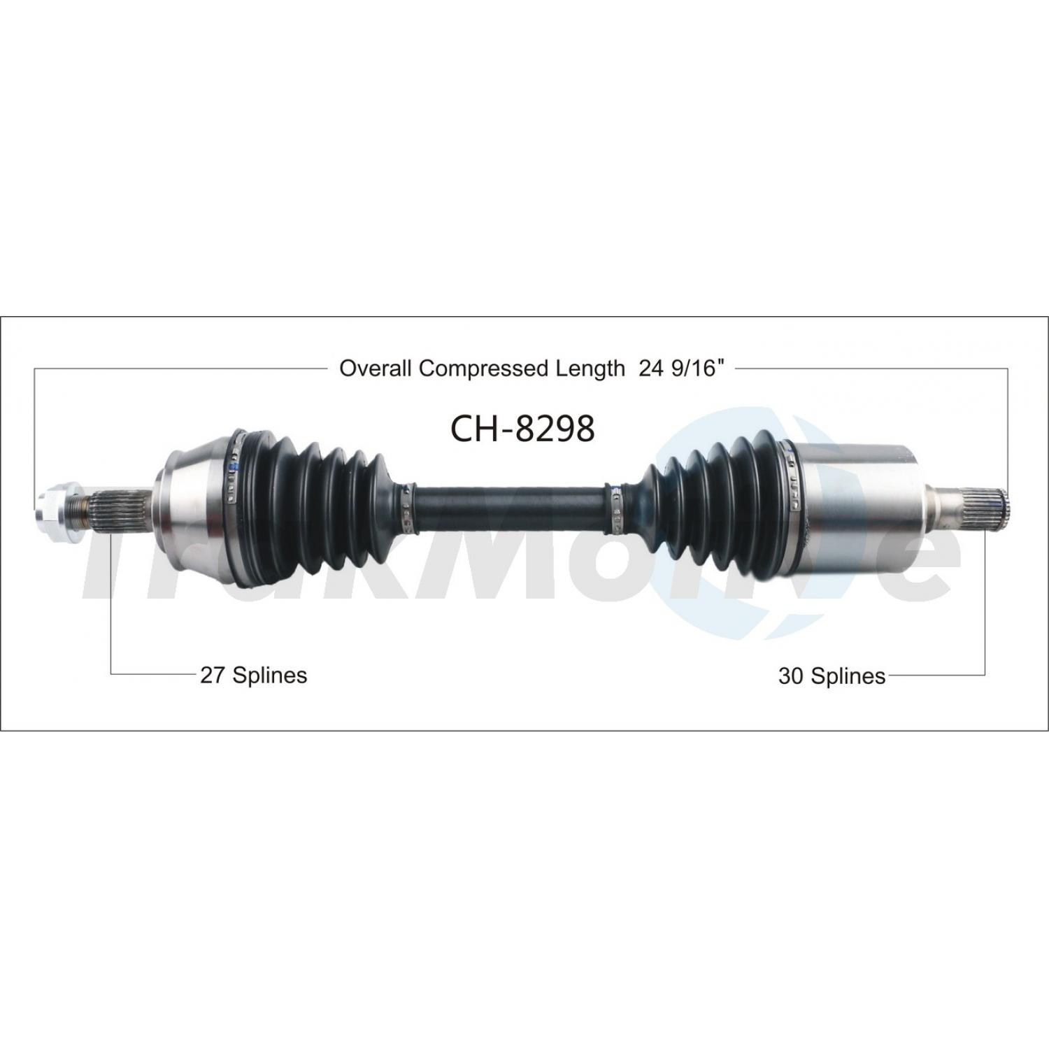 TrakMotive CH8298 - CV Axle Shaft TrakMotive CH8298 CV Axle Shaft product image 1 of 3