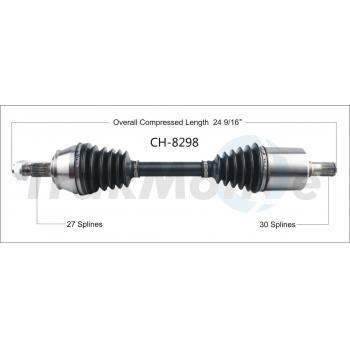 2015 Jeep Cherokee CV Axle Shaft