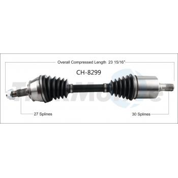 2019 Jeep Cherokee CV Axle Shaft