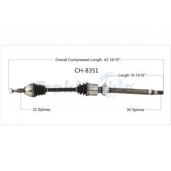 2021 Chrysler Grand Caravan CV Axle Shaft