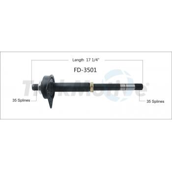 2011 Mercury Mariner CV Intermediate Shaft Front Right TrakMotive FD3501 image 1 of 3