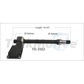 2011 Ford Focus CV Intermediate Shaft Front Right TrakMotive FD3502 image 1 of 3