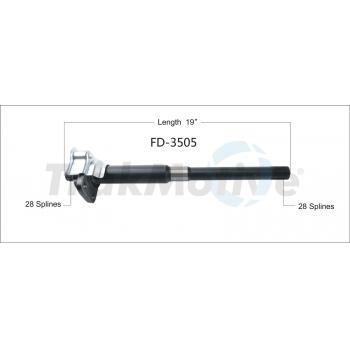 2011 Ford Fusion CV Intermediate Shaft Front Right TrakMotive FD3505 image 1 of 3