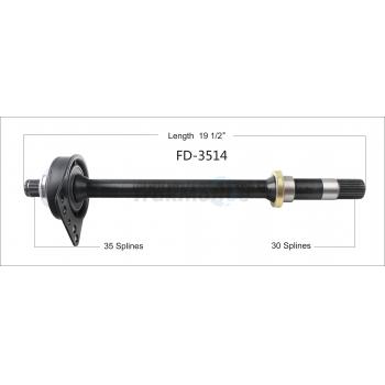 2007 Ford Escape CV Intermediate Shaft Front Right TrakMotive FD3514 image 1 of 3