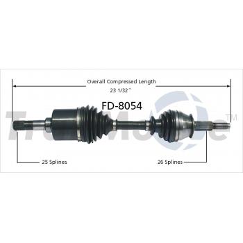 1994 Ford Tempo CV Axle Shaft