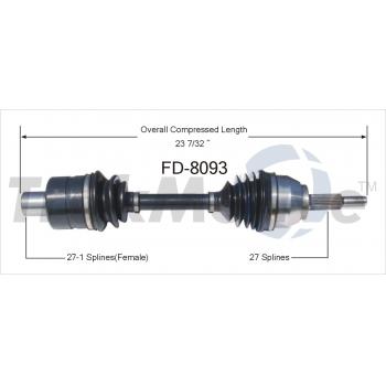 2004 Ford Explorer CV Axle Shaft