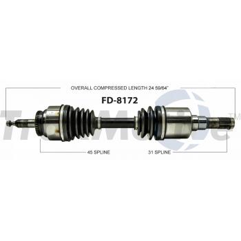 2015 Ford Lobo CV Axle Shaft