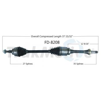 2014 Ford Escape CV Axle Shaft