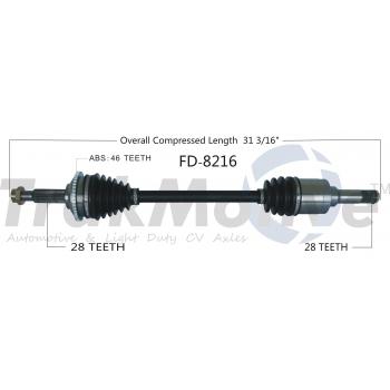 2004 Lincoln LS CV Axle Shaft
