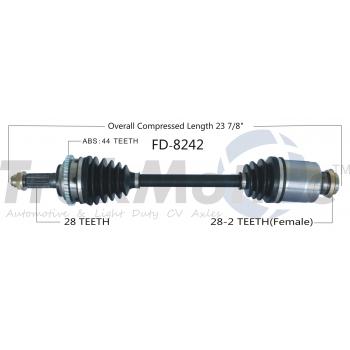 2014 Ford Fusion CV Axle Shaft Front Right TrakMotive FD8242 image 1 of 3