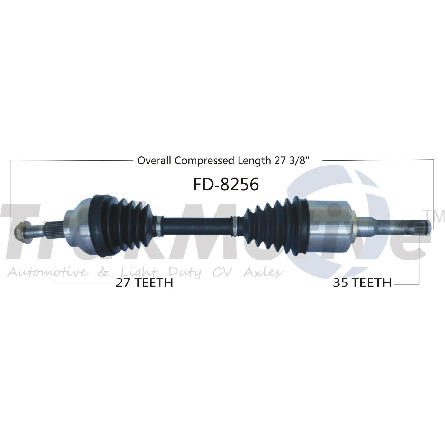 TrakMotive FD8256 - CV Axle Shaft TrakMotive FD8256 CV Axle Shaft product image 1 of 3