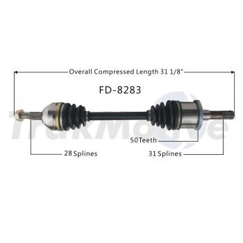 2004 Ford Mustang CV Axle Shaft