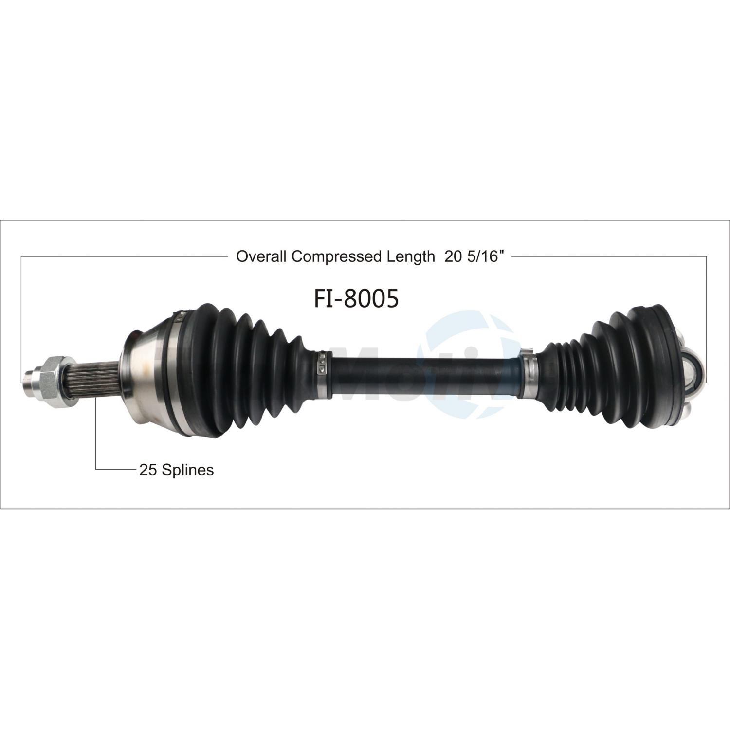 TrakMotive FI8005 - CV Axle Shaft TrakMotive FI8005 CV Axle Shaft product image 1 of 3