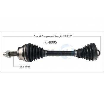 2015 Fiat 500L CV Axle Shaft