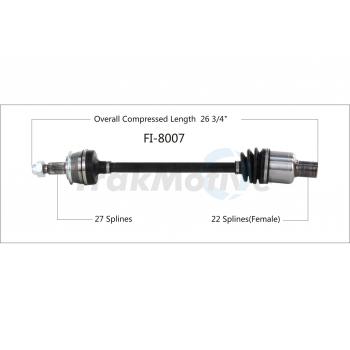 2020 Jeep Renegade CV Axle Shaft
