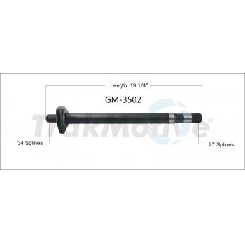 2008 Pontiac Torrent CV Intermediate Shaft Front Right TrakMotive GM3502 image 1 of 3