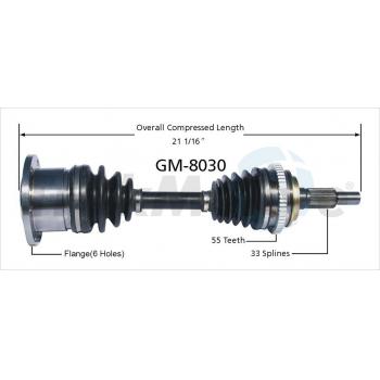 1994 GMC Yukon CV Axle Shaft